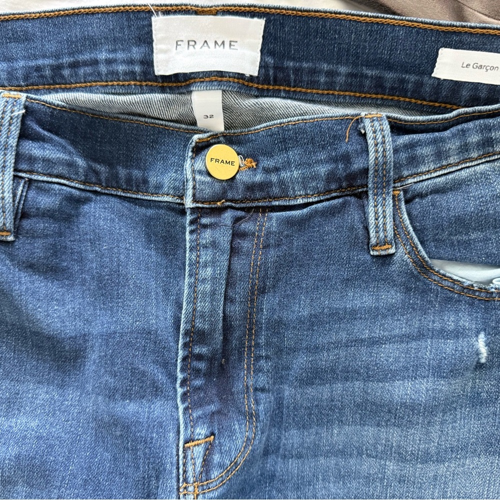 Frame Blue Denim Jeans